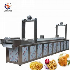 potato chips frying machine 