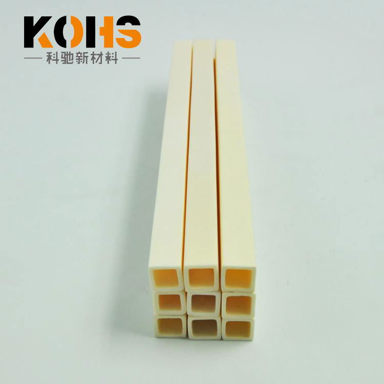 Corona electrode special square tube 995 alumina materialcan be customized 3