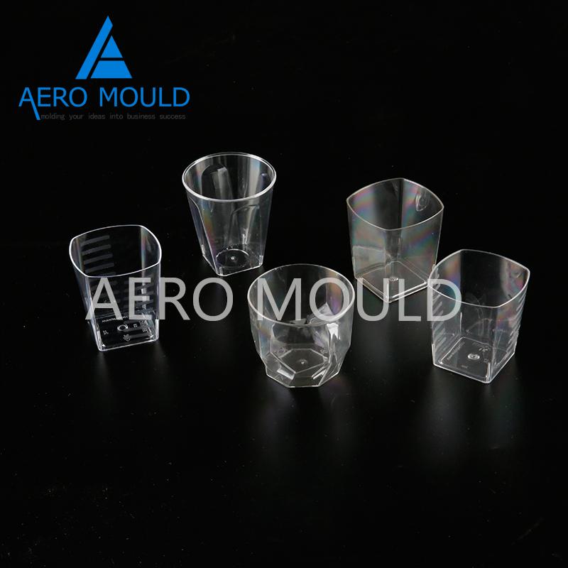 Disposable plastic aviation cup container mould 2