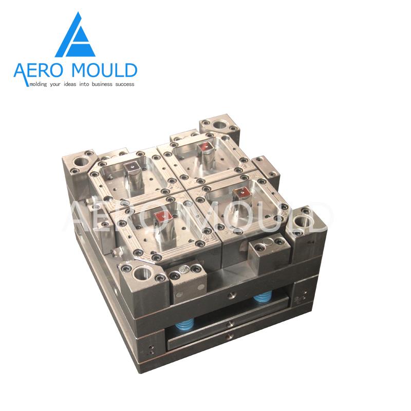 Disposable plastic aviation cup crate mould 4