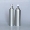 250ml 350ml 500ml 750ml 1000ml empty silver pure aluminum whiskey bottle 1