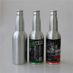 2019 new empty 330ml aluminum beer bottle with your own logo