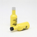 100ml 120ml 200ml aluminum engine oil bottle with screw cap