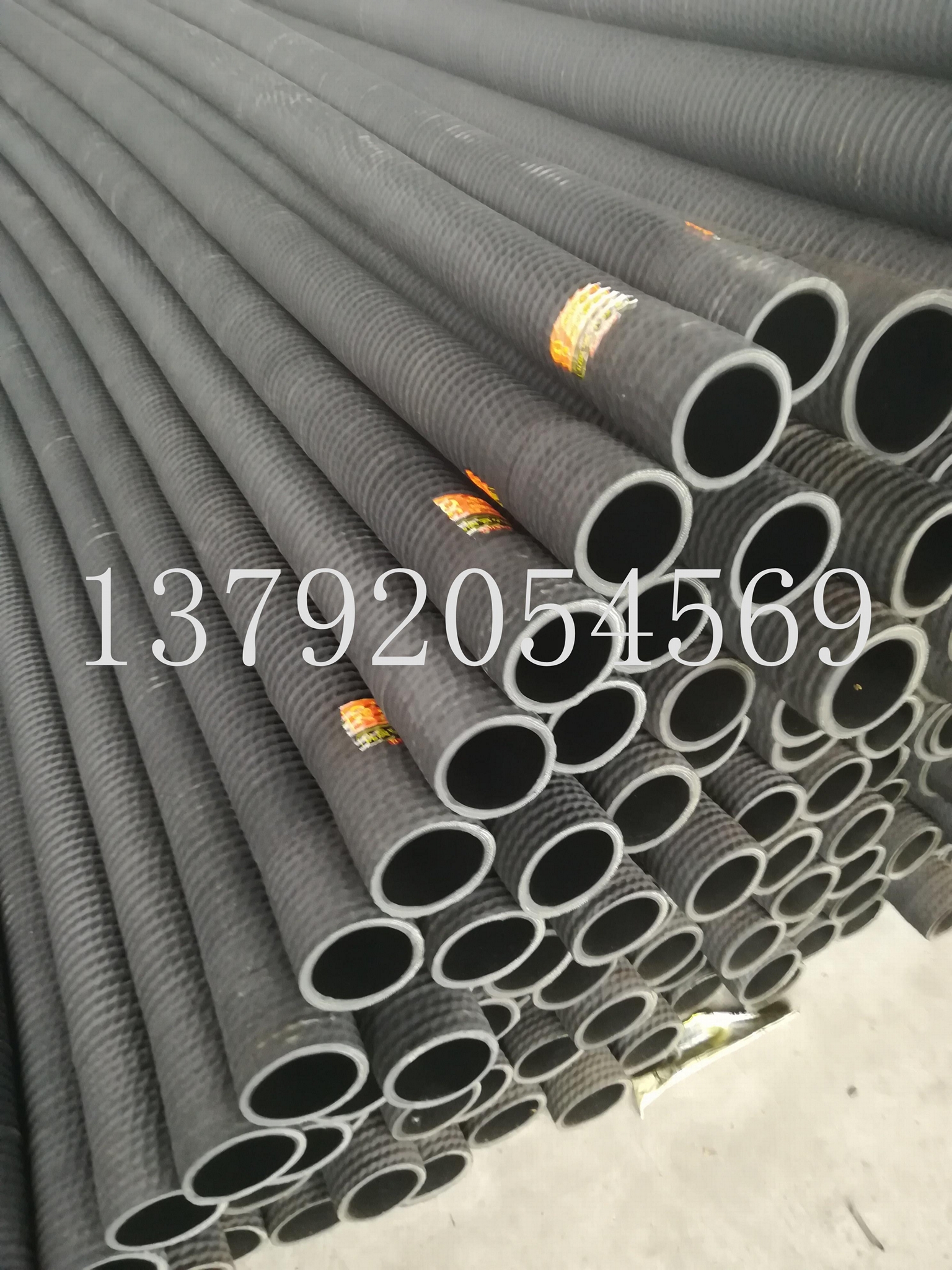 水利工程改造专用高压吸水排泥抽沙橡胶钢丝管