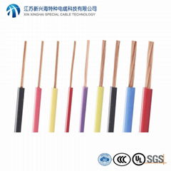 江苏新兴海特种电缆 BVR0.75平方 铜芯聚氯乙烯绝缘软电