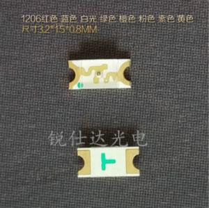 深圳廠家1206紅色LED發光二極管