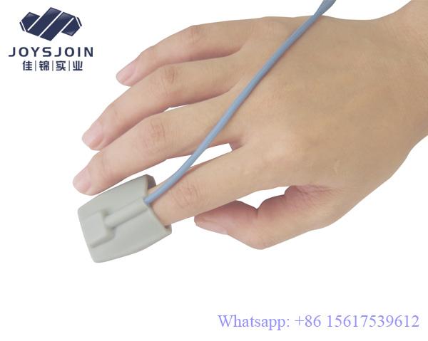 Biolight Round 9 pin Digital Tech Pediatric Silicone Soft Tip Spo2 Sensor 2