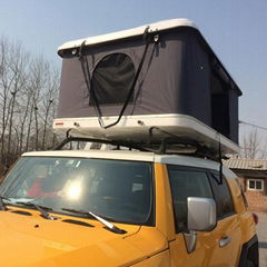 wider automatic folding hard shell car roof tent