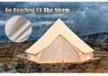 蒙古包戶外野營尖頂帳篷 3