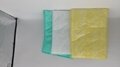 F5 Green Color Air Conditioning Unit Pocket Bag Filters Fiberglass Material 