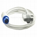 For Mindray T5 PM6800 Neonatal Spo2 Sensor Probe Round 7 Pin Nellcor Tech 1