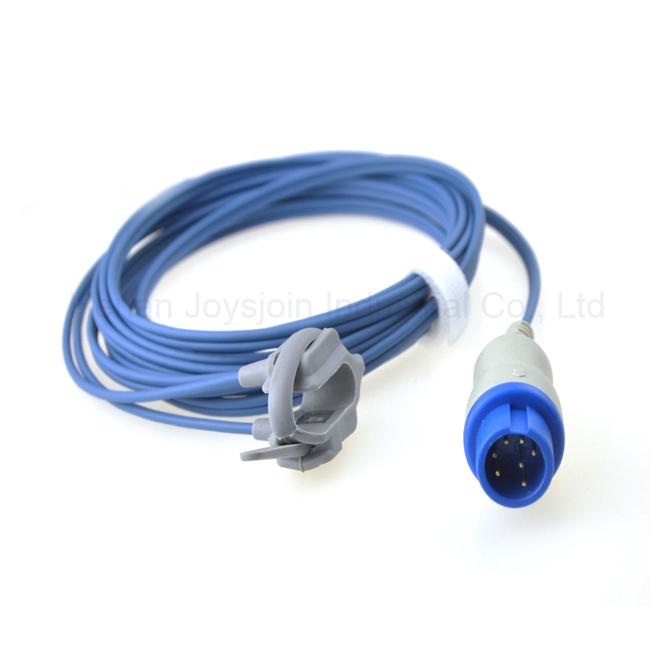 For Mindray T5 PM6800 Neonatal Spo2 Sensor Probe Round 7 Pin Nellcor Tech 3