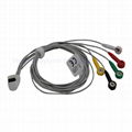 Mortara holter 5 lead ecg cable snap