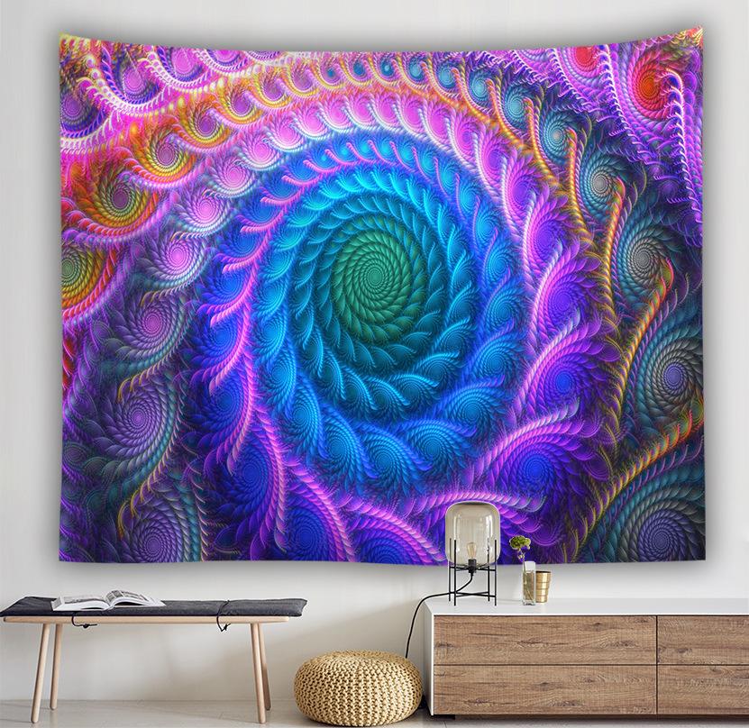 bohemian home decor wall hanging Tapestry Trippy Psychedelic Wall Decor Tapesty 5