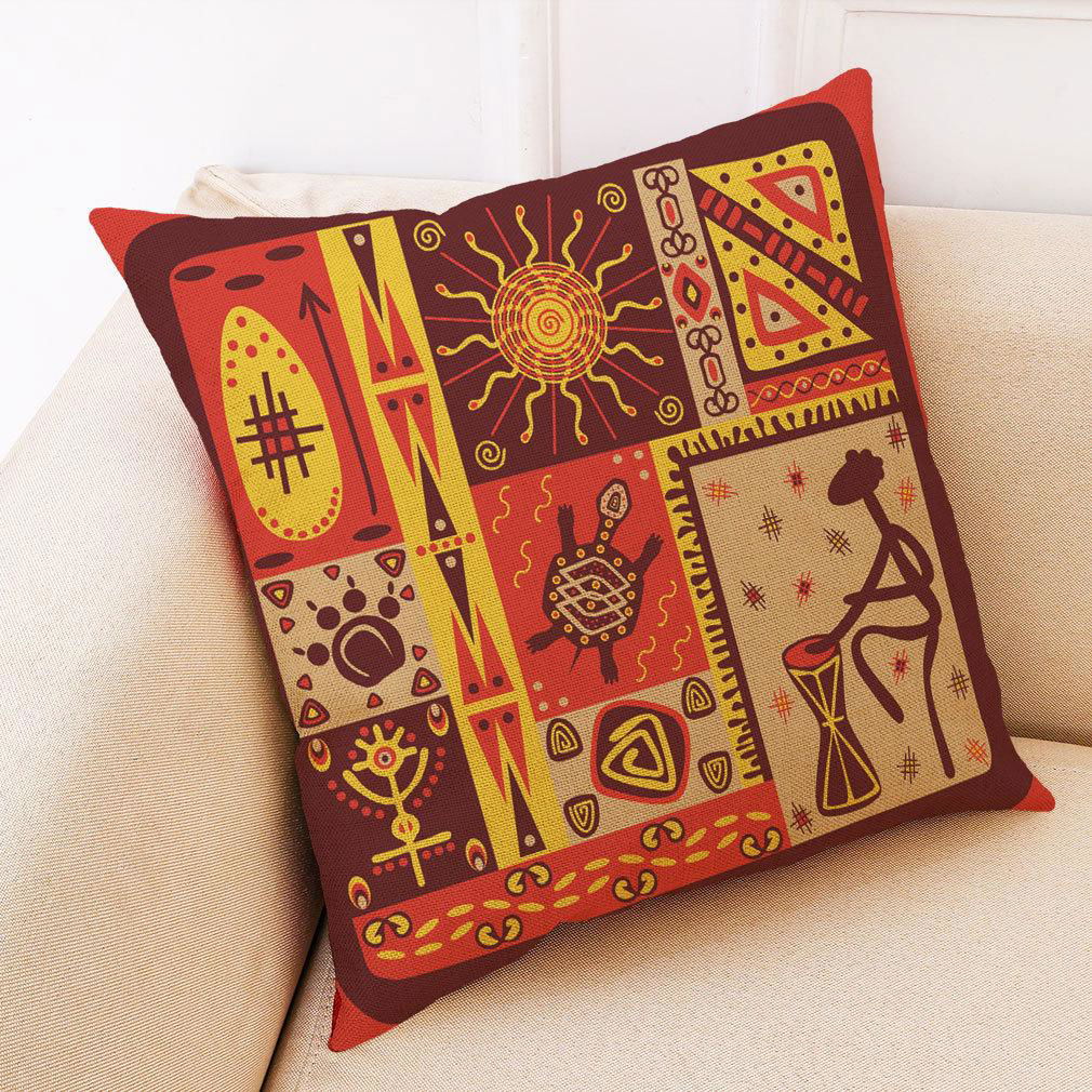  African National Stripe Bohemian Geometric cushion cover Throw Pillow Case