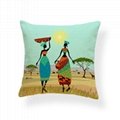  African National Stripe Bohemian Geometric cushion cover Throw Pillow Case 2