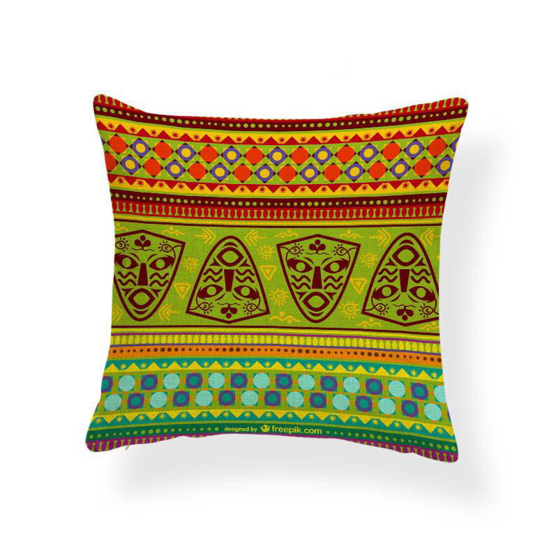  African National Stripe Bohemian Geometric cushion cover Throw Pillow Case 5