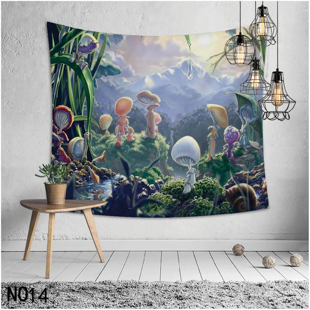 bohemian home decor wall hanging Tapestry Trippy Psychedelic Wall Decor Tapesty 3