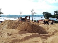 Malaysia River Sand for construction use - sale