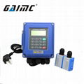 GUF120A-W China wall mounted Clamp on pipe ultrasonic water flow meter price