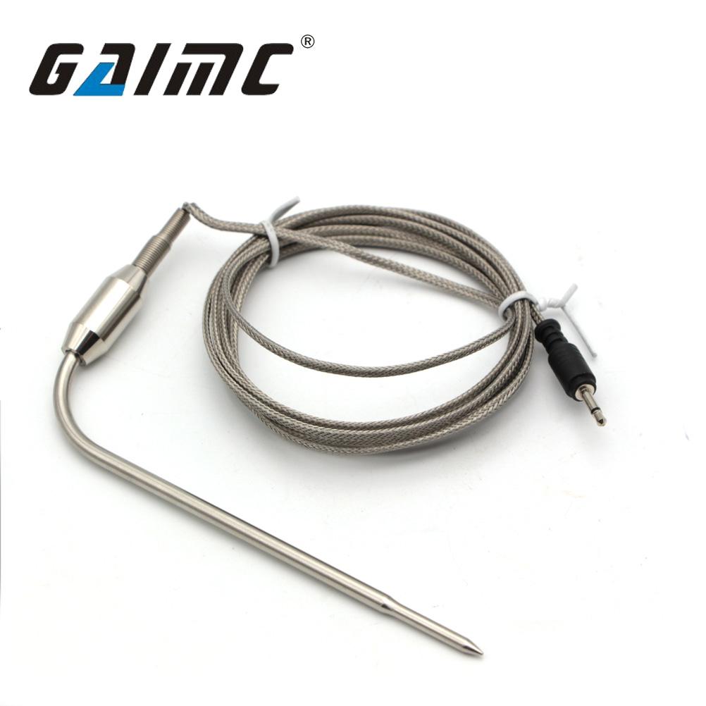 SS304 pointed tip BBQ cooking NTC temperature sensor probe 2