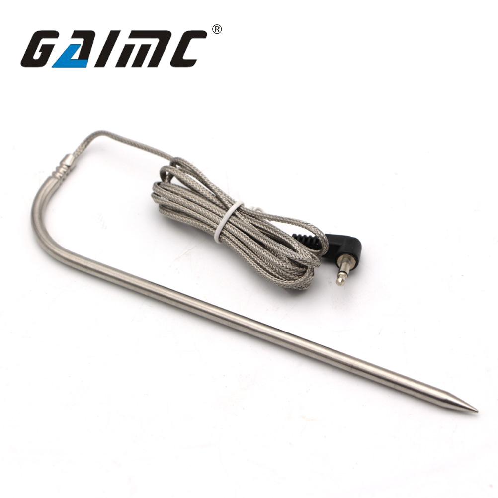 SS304 pointed tip BBQ cooking NTC temperature sensor probe 3