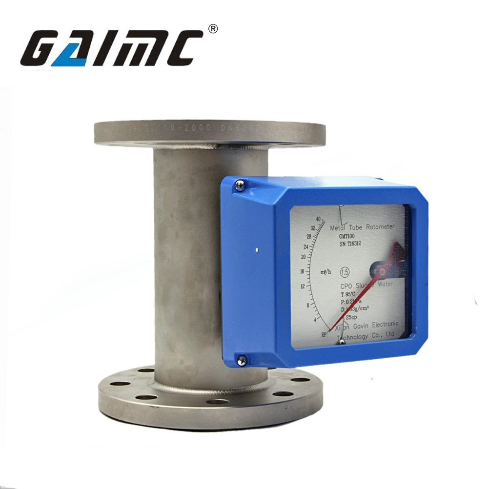 GMT100 Metal tube rotameter Kerosene flow meter price 3