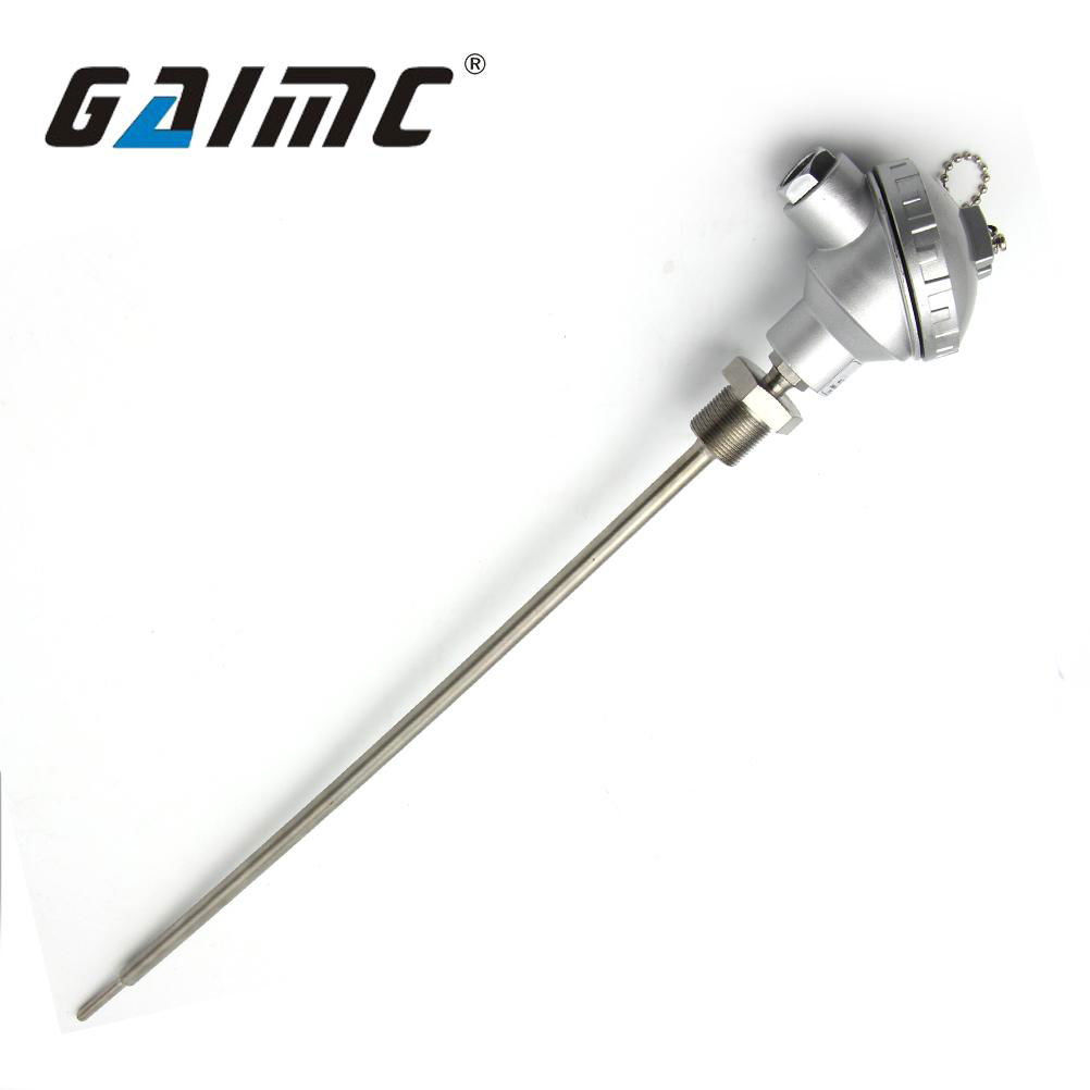 GPT Armored RTD Pt100 high temperature sensor probe price 2