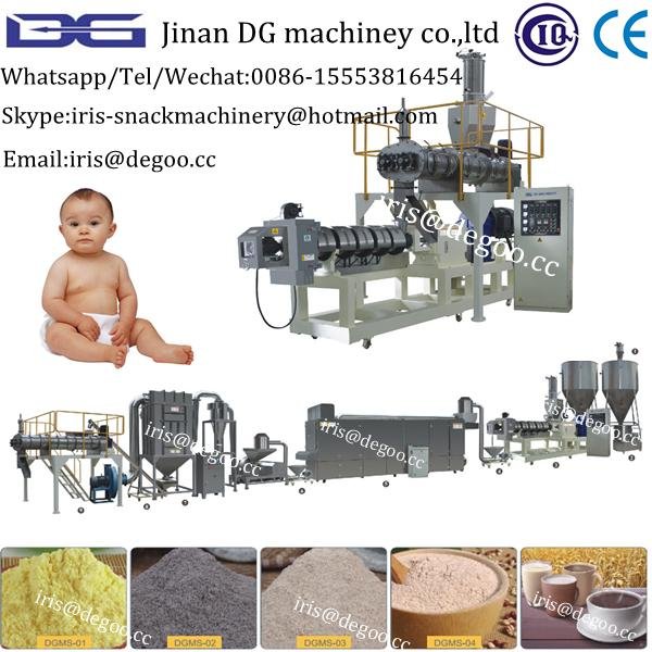 Nutritional extruded baby rice powder production line