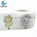 OEM factory cartoon frontal tape raw material disposable baby pants 1