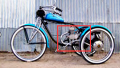 factory supply gasoline 2 stroke bicycle