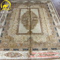 Hand-Made 9x12ft Persian Silk rugs 1