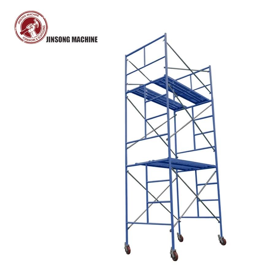 Mobile Mason Scaffolding Ladder Frame for Construction 
