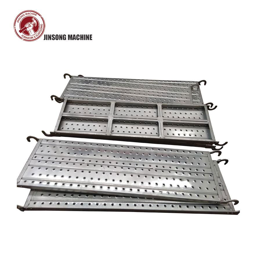 pre-galvanized scaffolding decking board steel plank without hook 2