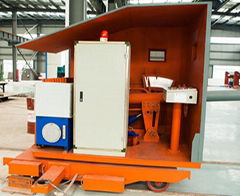 Metallurgy slag dart dispatching machine