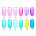 Soak-off UV Glass Nail Gel Polish Color