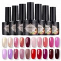 Nail Art Nail Polish UV Gel Polish Base Coat Top Coat 40 Colors 1