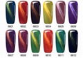 24 Colors Cat Eye Magnetic Gel Polish Barbie 3D QQ Nail Gel Polish