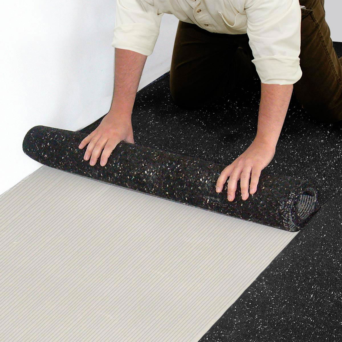 Rubber Cork Acoustic Underlay  Rubber Carpet  Under Floor Mat  5
