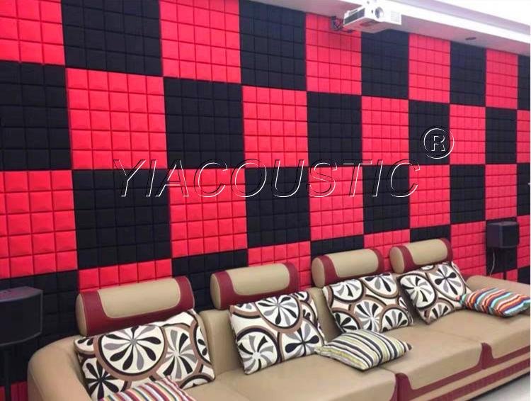 Mushroom Shape SoundProof Fire-rated Acoustic Foam Acoustic Wall Pane for Studio 5
