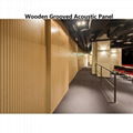 Mdf Wall Decorative Fire Retardant Wooden Grooved Acoustic Panel 4