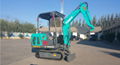 Newly Small Excavator Hydraulic wheeled mini  Excavator   2