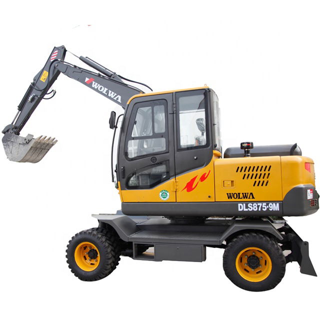 Best quality wheeled hydraulic excavator machine  in China 3