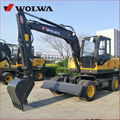 Waldorf DLS885-9M series wheel hydraulic excavator for sale