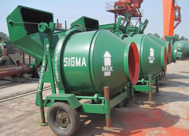 Electric hydraulic mini concrete mixer for sale