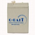maintenance-free lead-acid batteries 6V4Ah