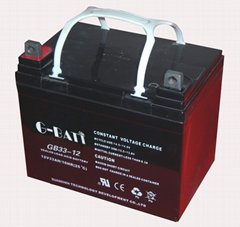 Sealed lead-acid battery with 12V33Ah