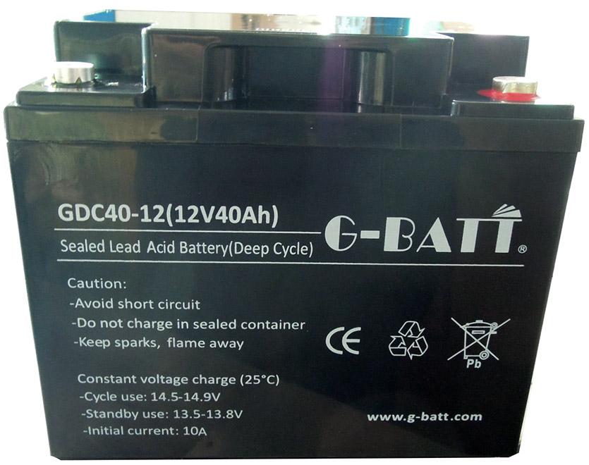 Deep Cycle Battery of 12V40AH 4