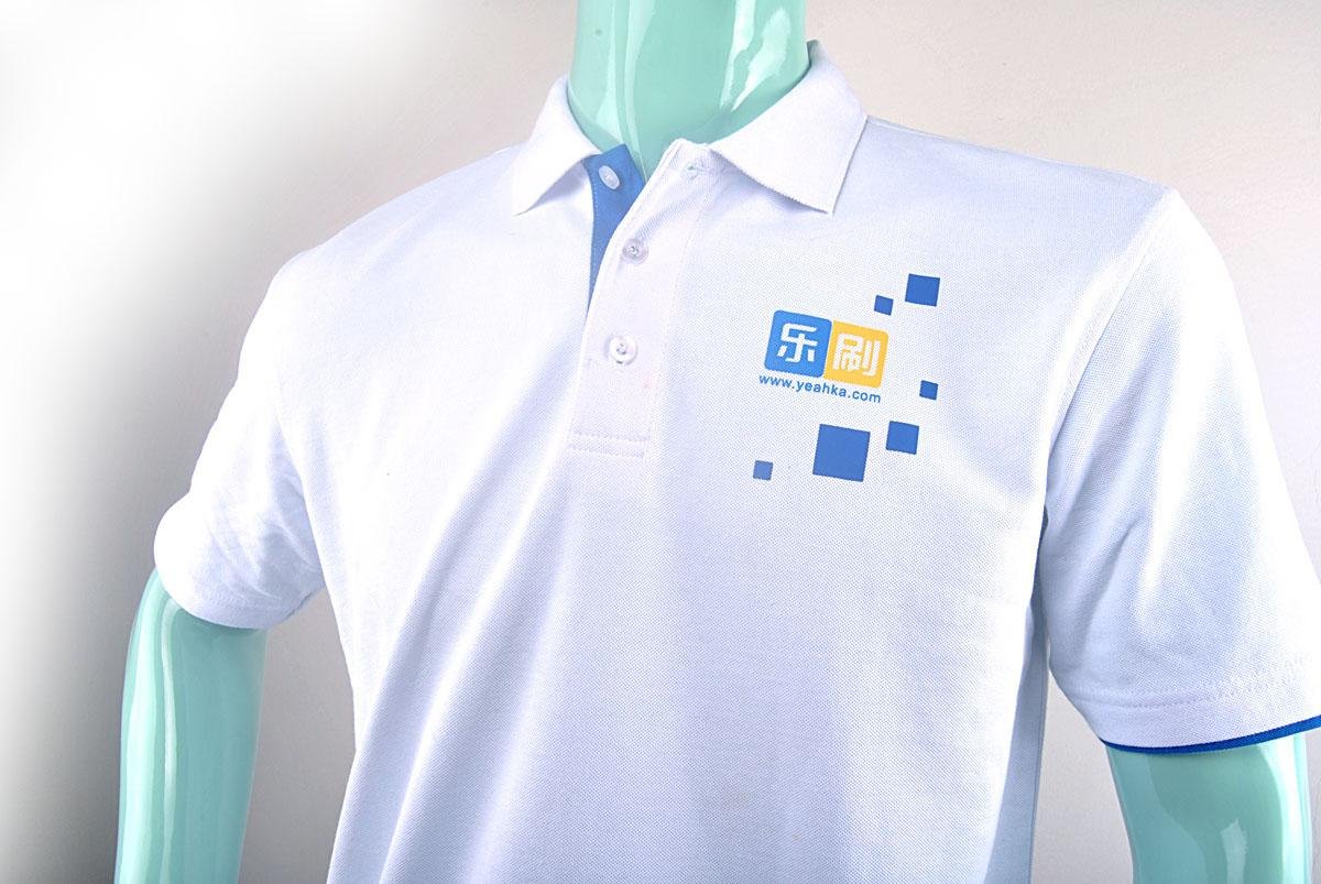 Polo Shirt 100% Cotton Custom Golf Polo Shirt with Logo