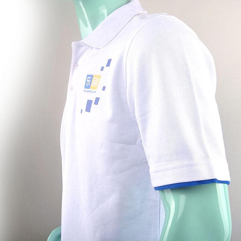 Polo Shirt 100% Cotton Custom Golf Polo Shirt with Logo 2